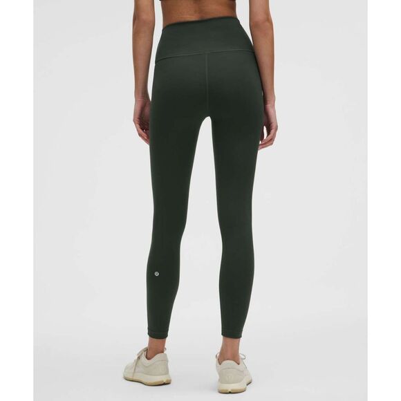 Lululemon Wunder Train High-Rise Tight 28"Rainforest Green Size 6 NWT - Picture 2 of 7